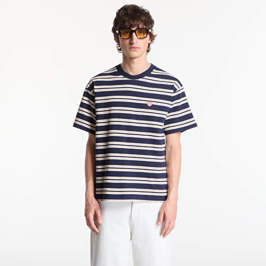 T-Shirt HUMAN MADE Striped T-Shirt UNISEX Navy