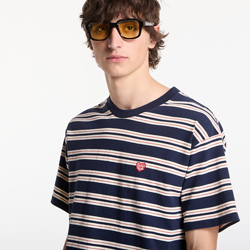 T-shirts HUMAN MADE Striped T-Shirt UNISEX Navy (HM31CS022NY