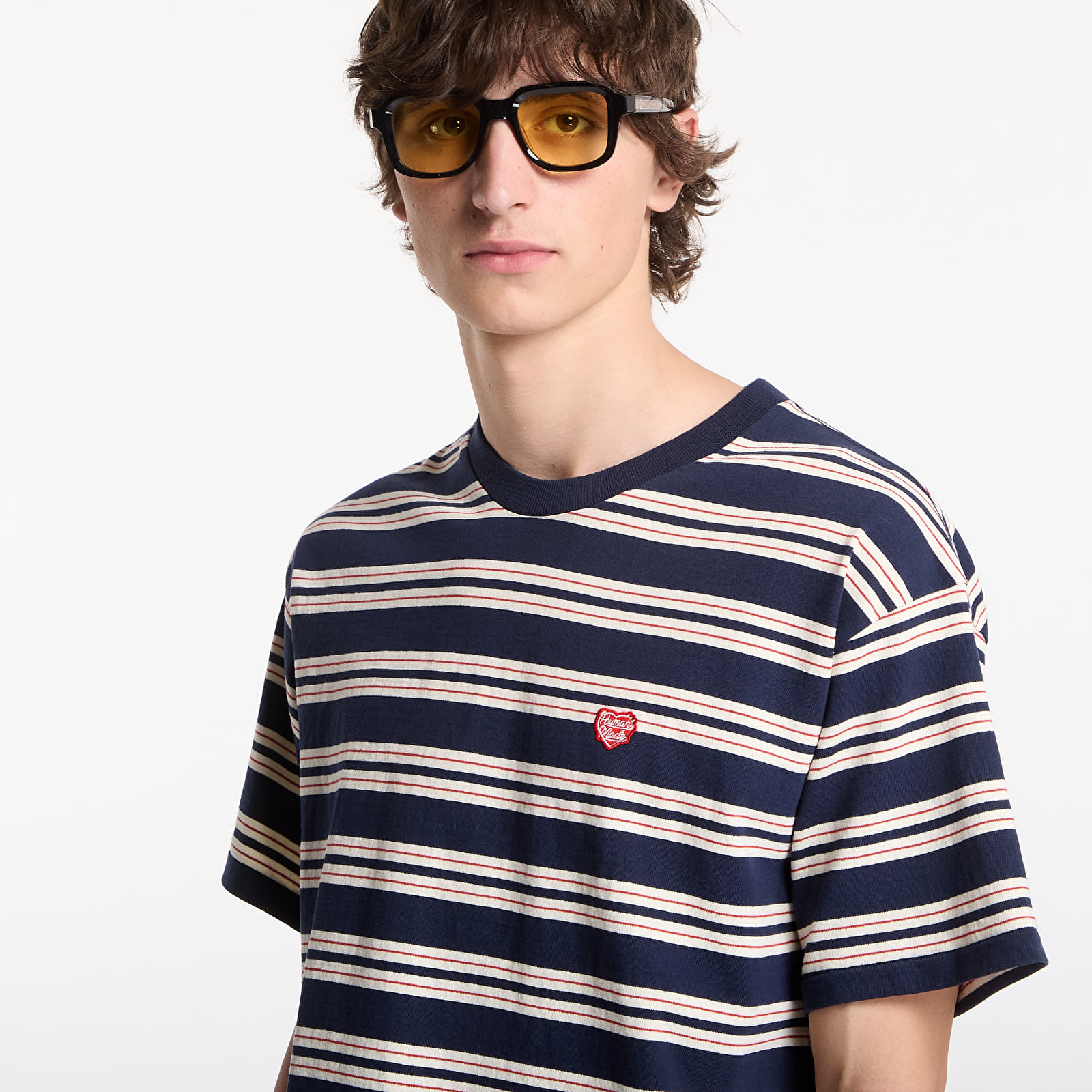 T-shirts HUMAN MADE Striped T-Shirt UNISEX Navy