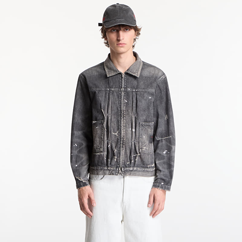 NEIGHBORHOOD Savage Lw Denim Zip Jacket Black