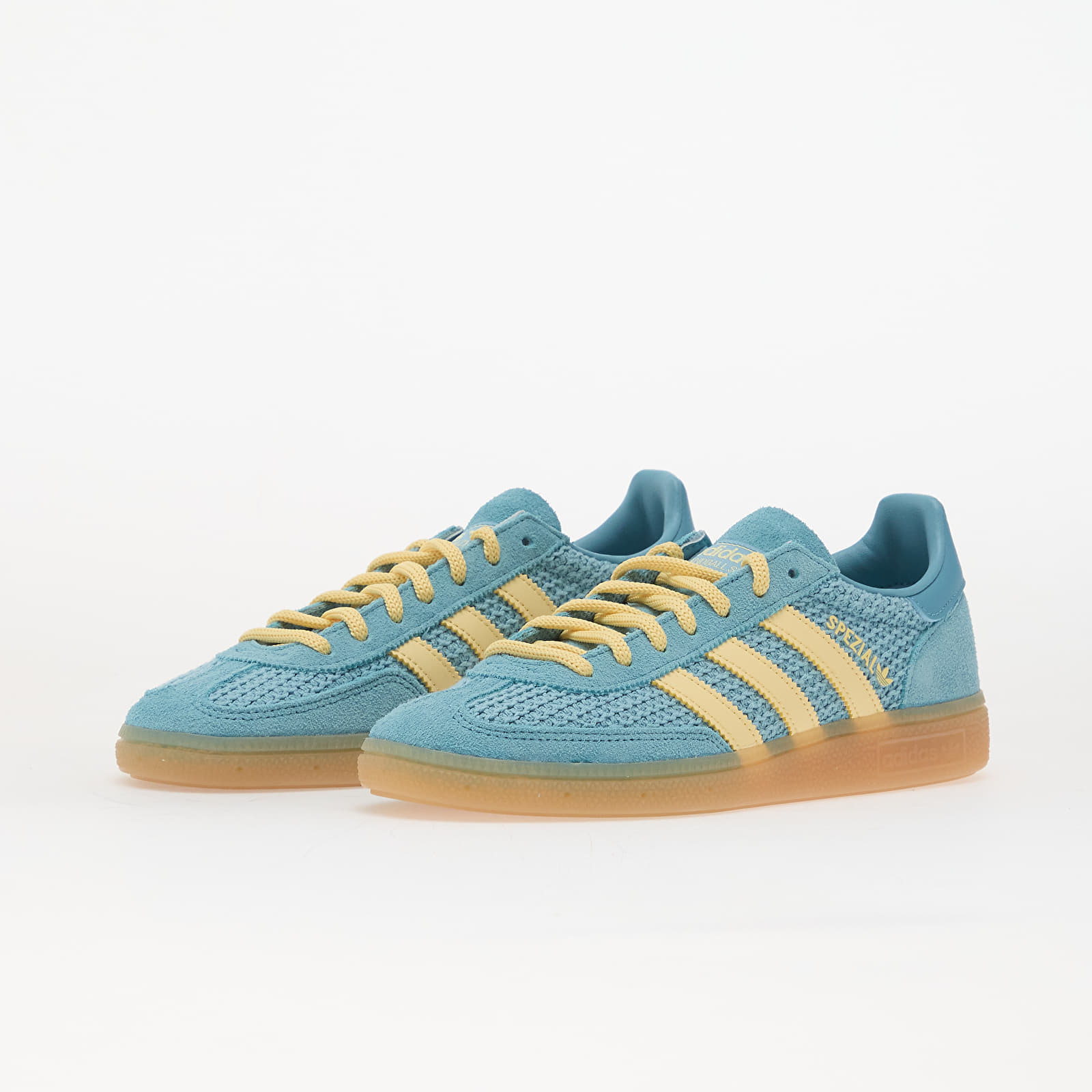 Women's shoes adidas Handball Spezial Preloved Blue/ Almost Yellow/ Gum 3