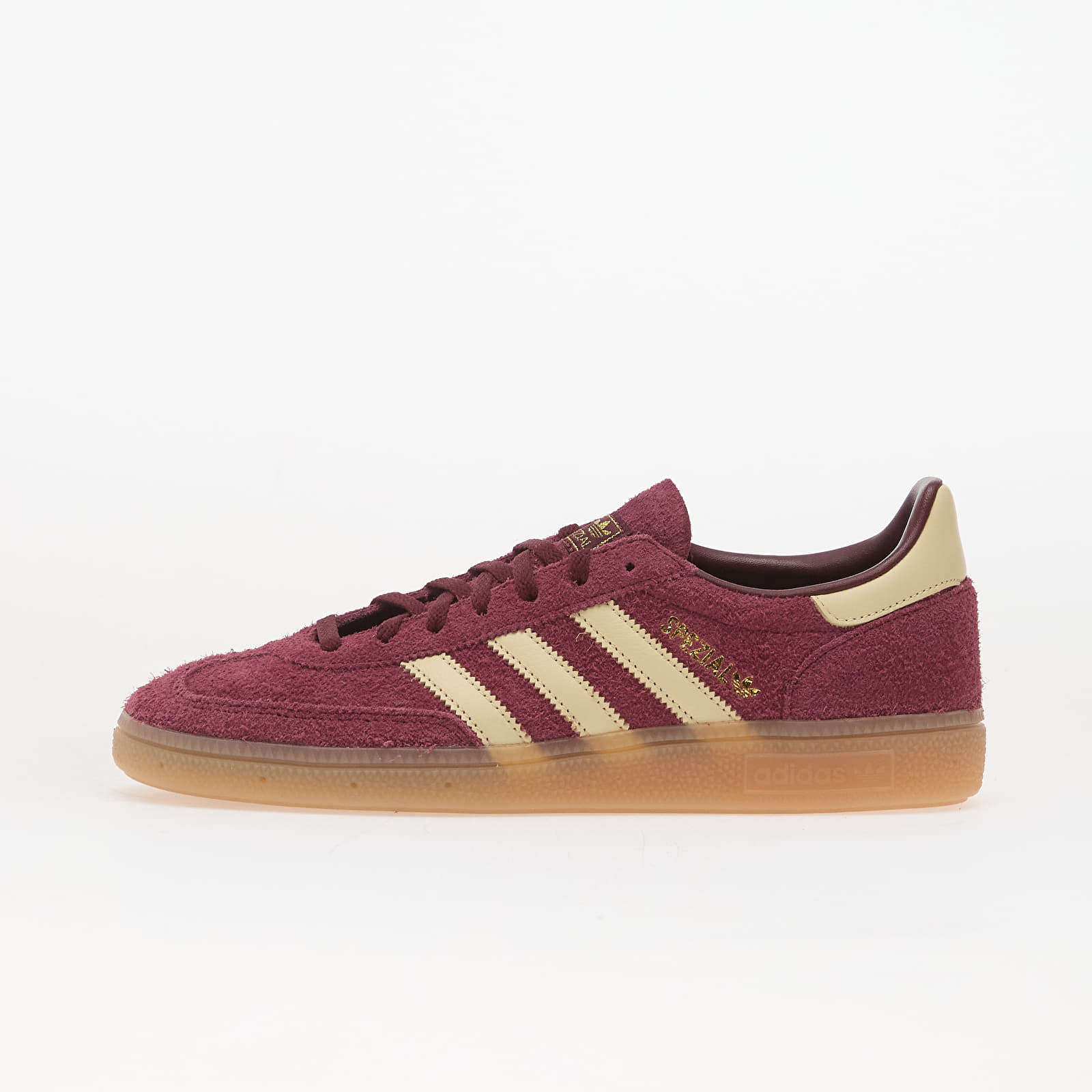 Γυναικεία παπούτσια adidas Handball Spezial Maroon/ Warm Vanilla/ Gold Met.