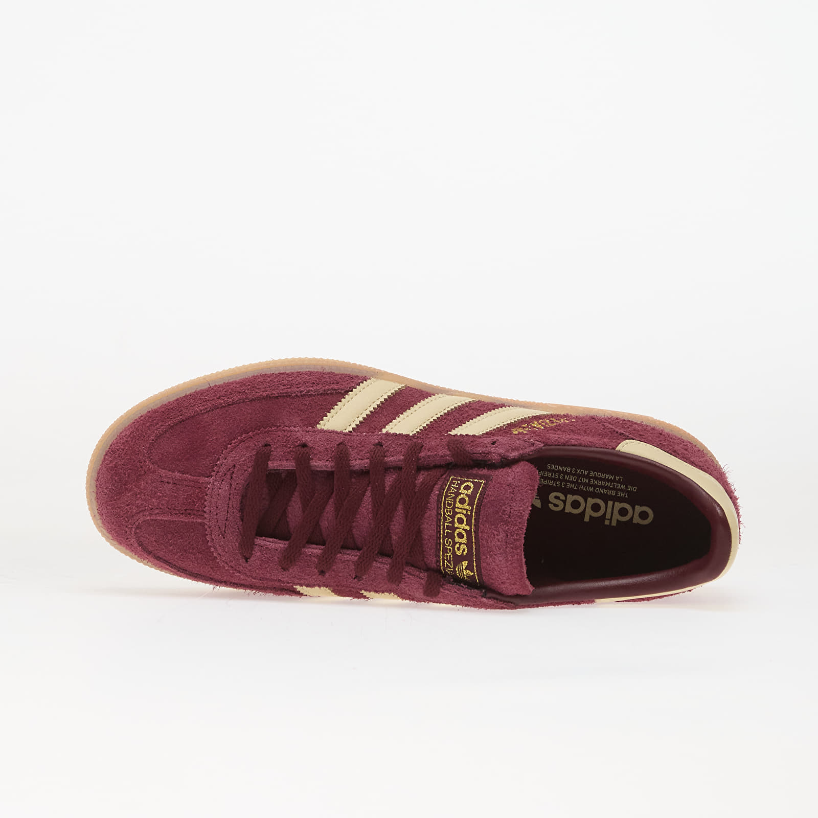 Γυναικεία παπούτσια adidas Handball Spezial Maroon/ Warm Vanilla/ Gold Met.