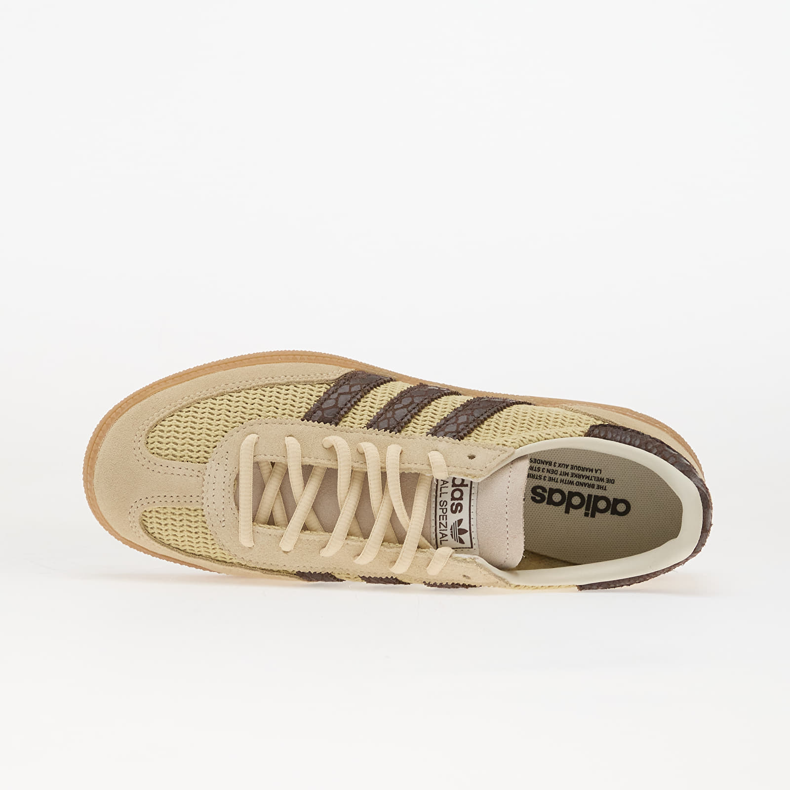 Men's shoes adidas Handball Spezial Dual Yellow/ Brown/ Warm Vanilla