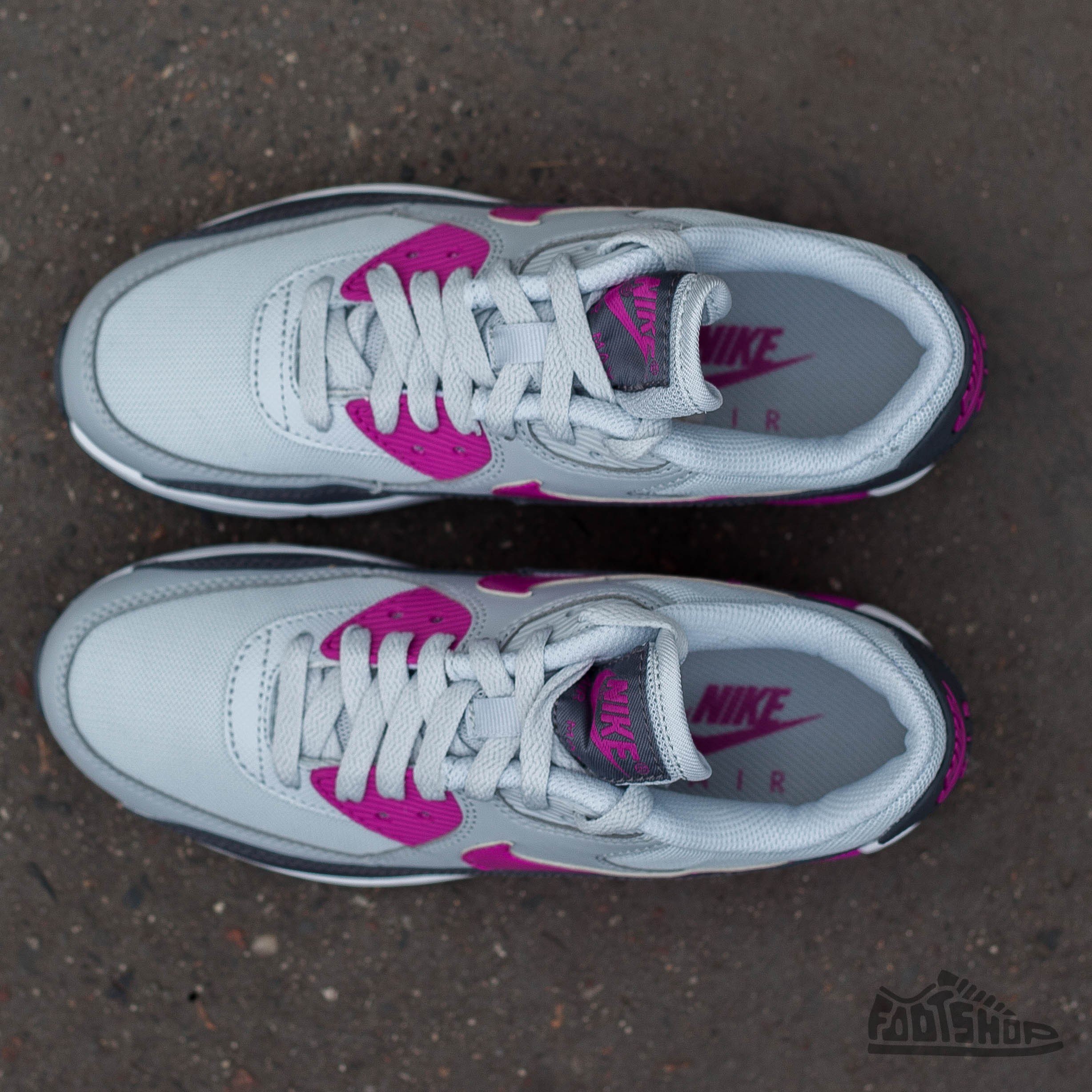 Ženski čevlji Nike WMNS Air Max 90 Essentials Pure Platinium/Fuschia Flash-Dark Grey-White