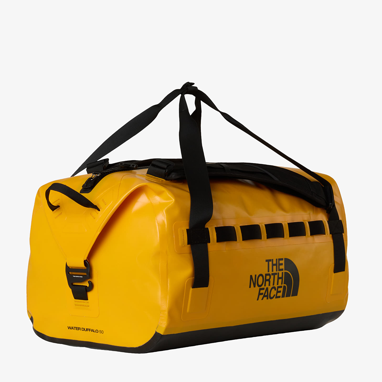 Umhängetaschen The North Face Base Camp Waterproof Duffel Summit Gold/ TNF Black