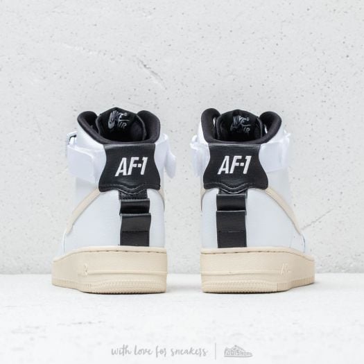 Nike air force 1 high utility white/light cream-black-white best sale