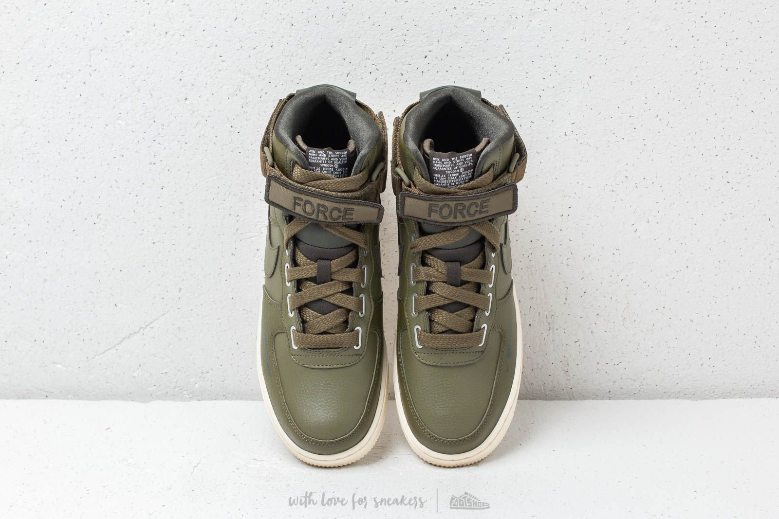 Women's shoes Nike Air Force 1High Utility Olive Canvas/ Olive Canvas