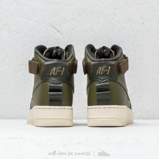 Women s shoes Nike Air Force 1High Utility Olive Canvas Olive Canvas Footshop