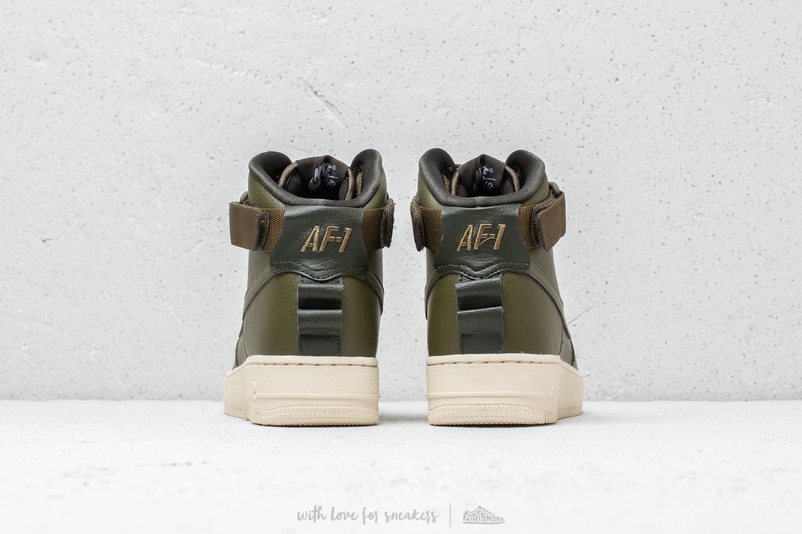 Women's shoes Nike Air Force 1High Utility Olive Canvas/ Olive Canvas