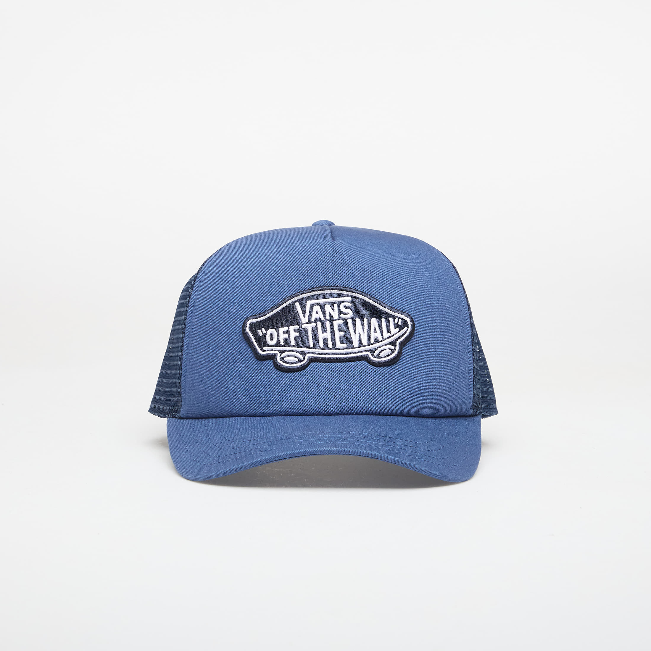 Capac Vans Classic Patch Curved Bill Trucker Hat True Navy Universal