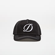 Dime Cursive Denim Worker Cap Black Washed