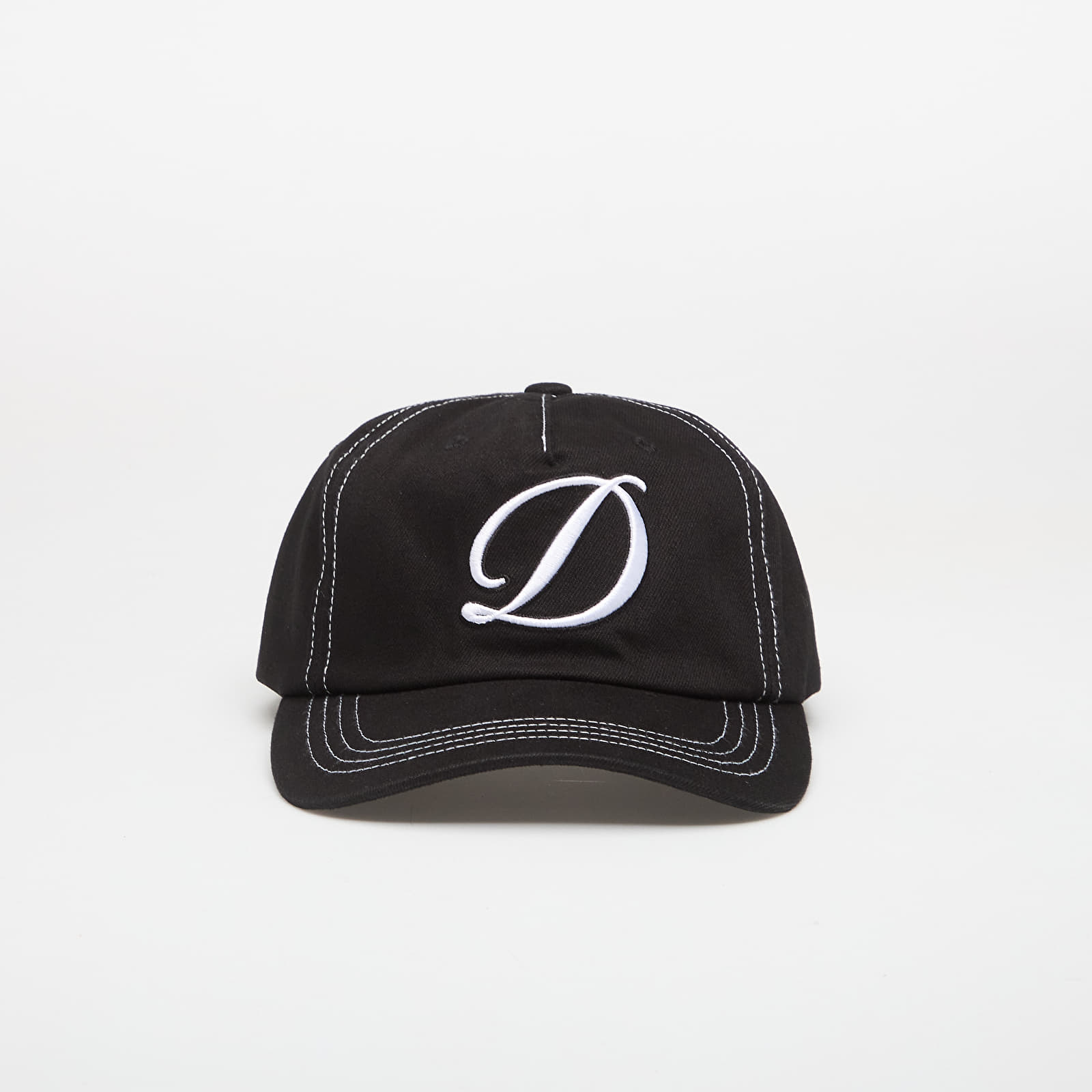 Caps Dime Cursive Denim Worker Cap Black Washed