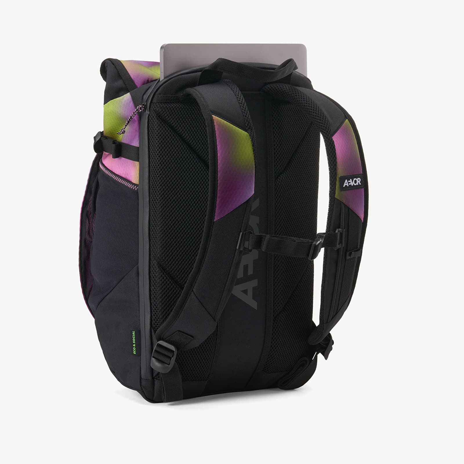 Meeste seljakotid AEVOR Roll Pack 2.0 Proof Psychedelic Slush