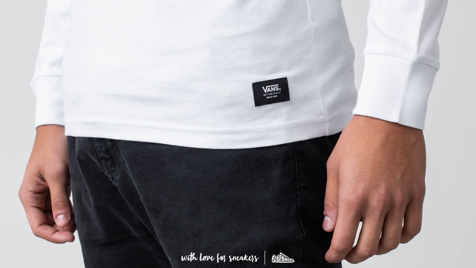 T-shirts Vans Space Voyager Longsleeve White