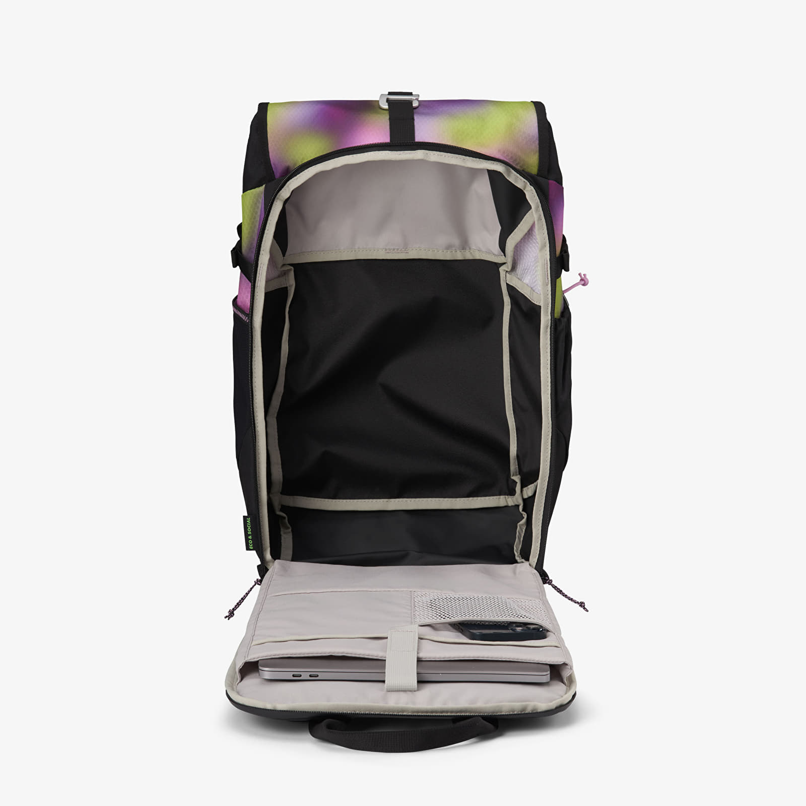 Meeste seljakotid AEVOR Roll Pack 2.0 Proof Psychedelic Slush