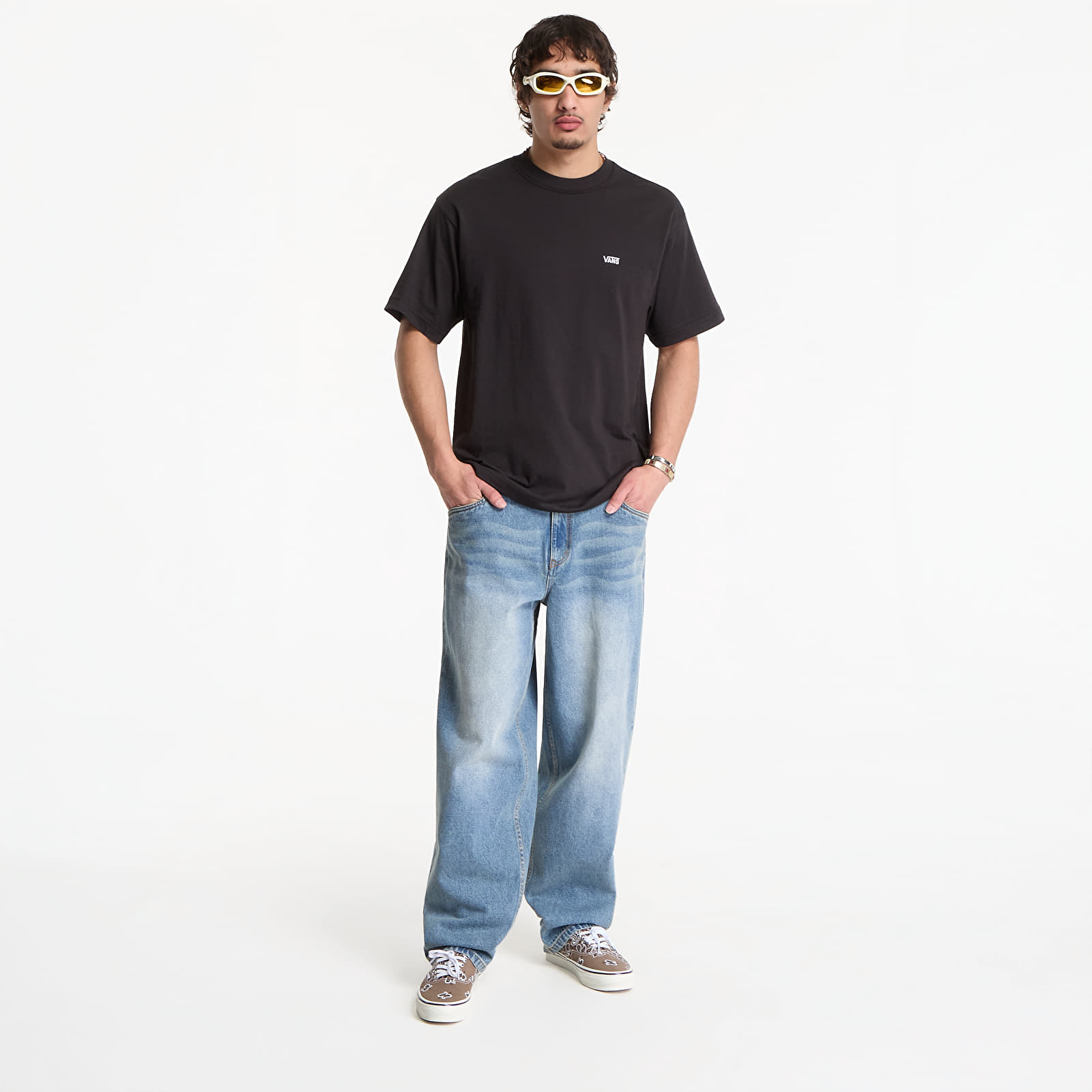 T-krekli Vans Left Chest Ii Loose Ss Black
