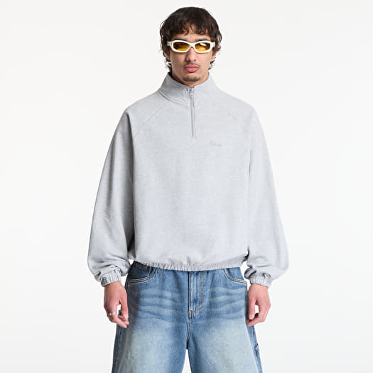 Sweatshirt Dime Classic Terry Quarter Zip UNISEX Heather Gray