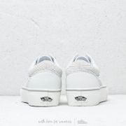 Men s shoes Vans Old Skool Platform Leather Snake White