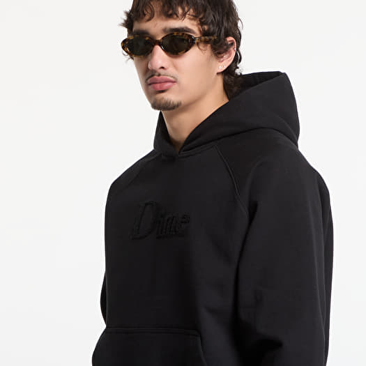 Dime Classic Logo Hoodie UNISEX Black | Footshop