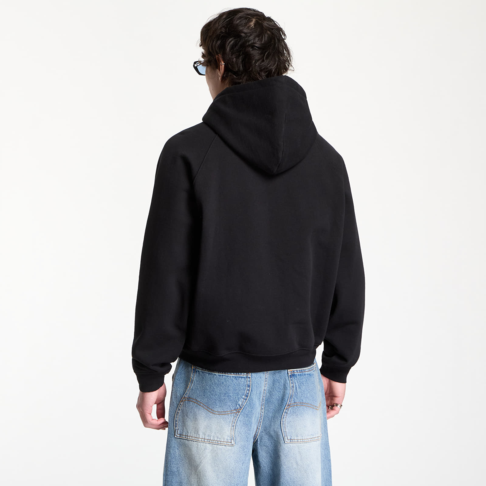 Sweatjacken und Sweatshirts Dime Classic Small Logo Zip Hoodie UNISEX Black