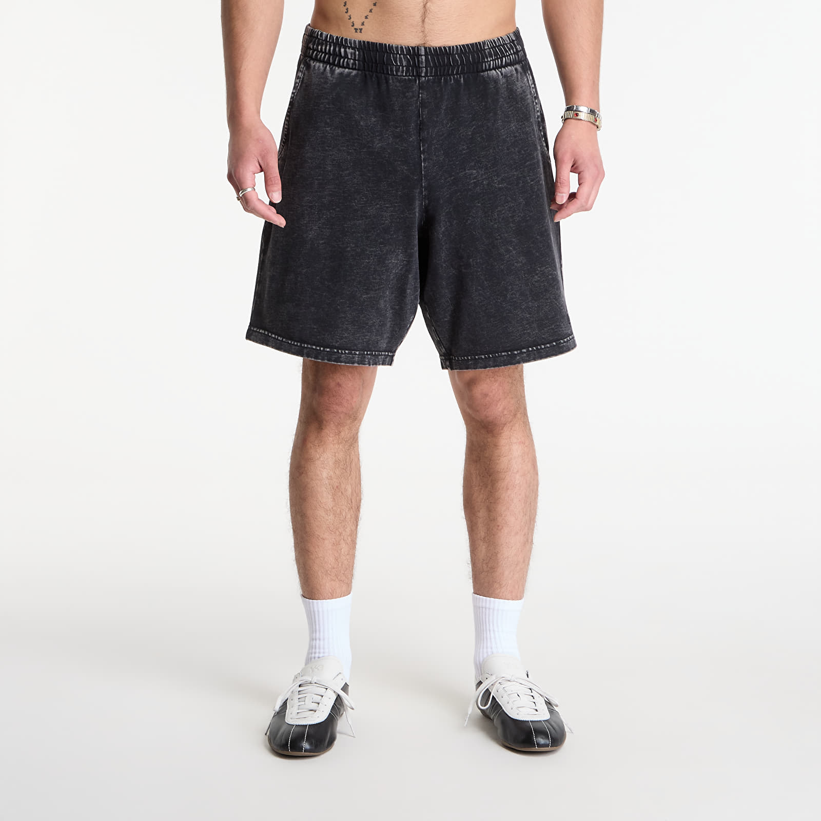 Szorty Dime Classic Jersey Sweatshorts Black Washed