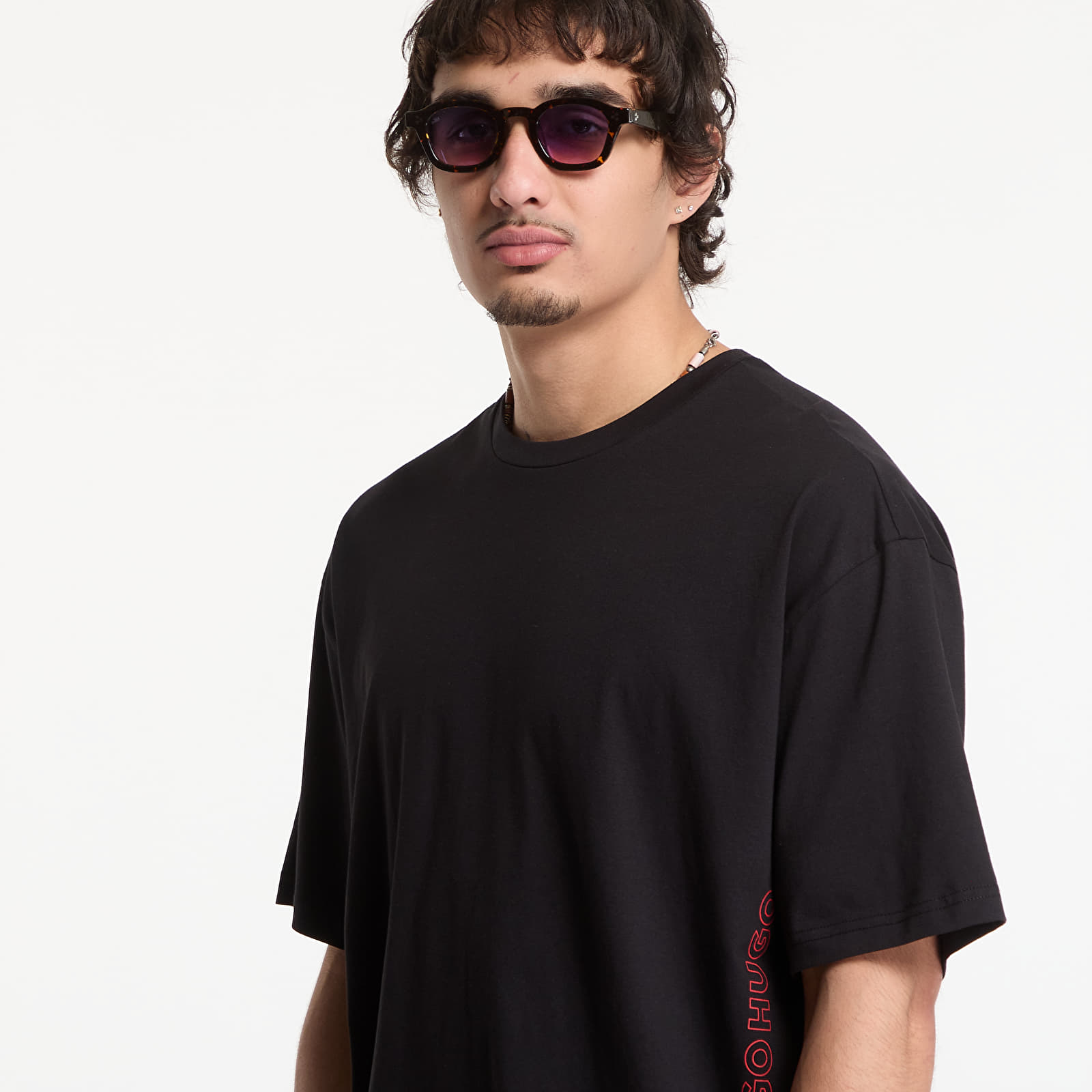 T-shirts Hugo Boss Tiki T-Shirt Black