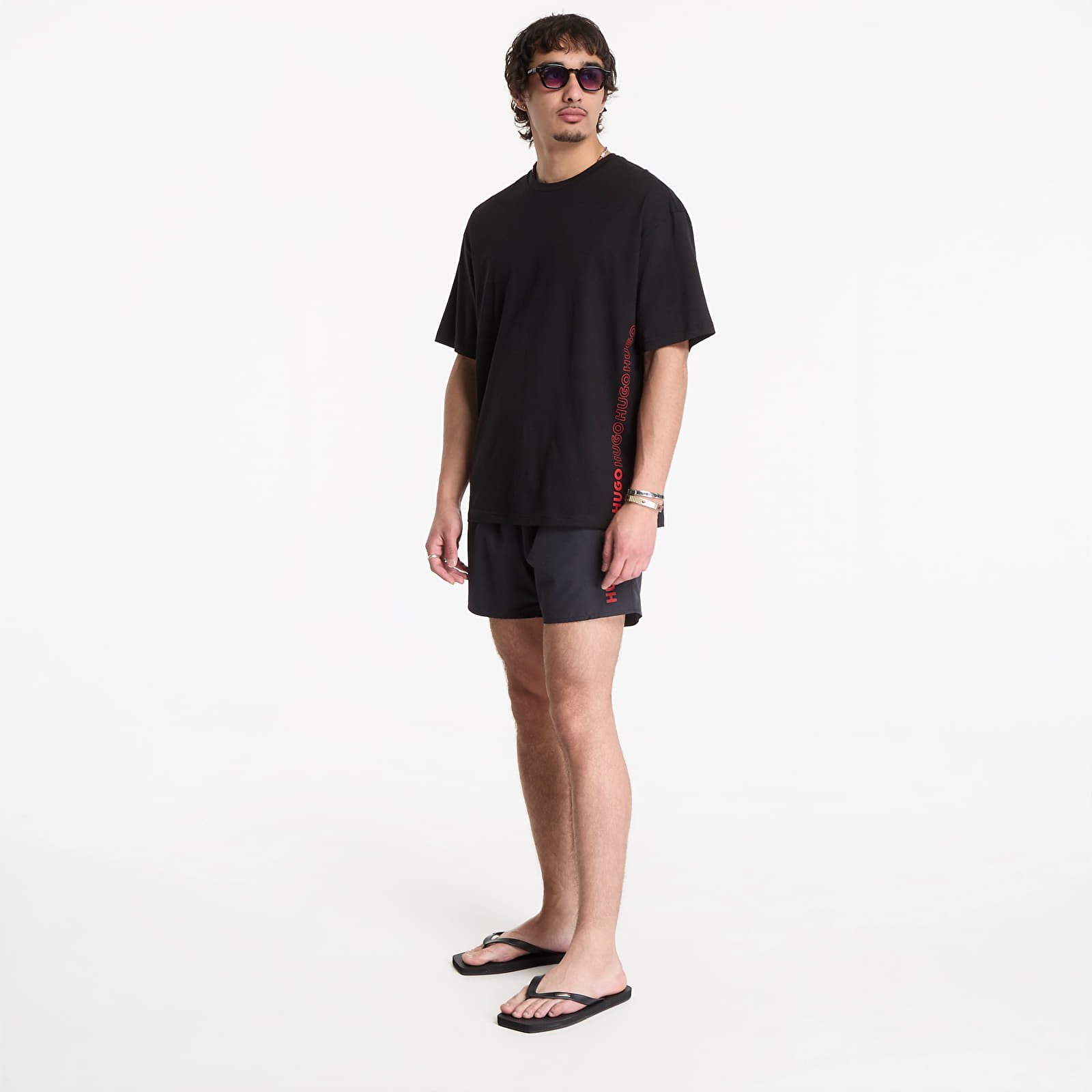 T-shirts Hugo Boss Tiki T-Shirt Black