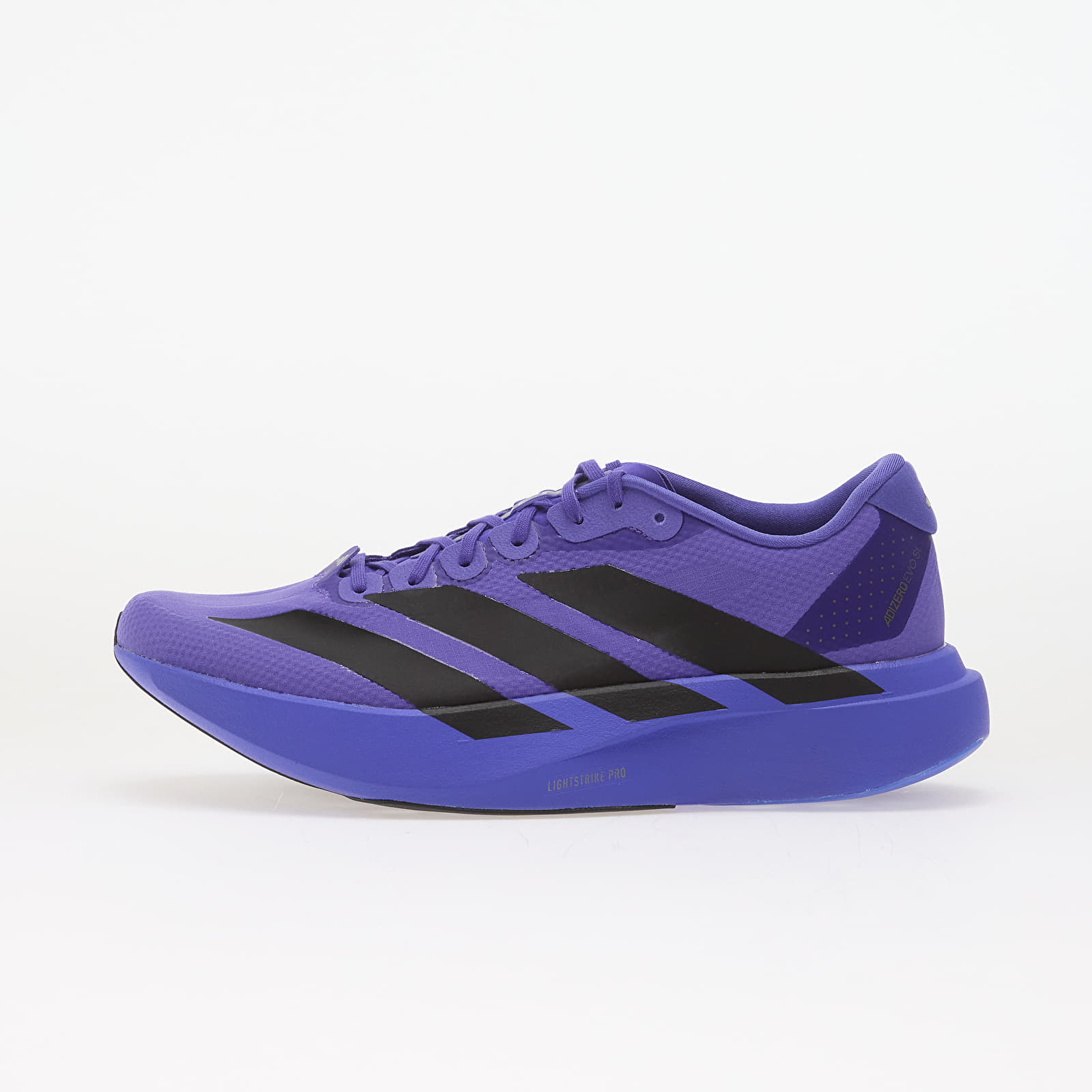 Herren Sneaker und Schuhe adidas Adizero Evo SL Woven M Solar Purple/ Core Black/ Iron Met.