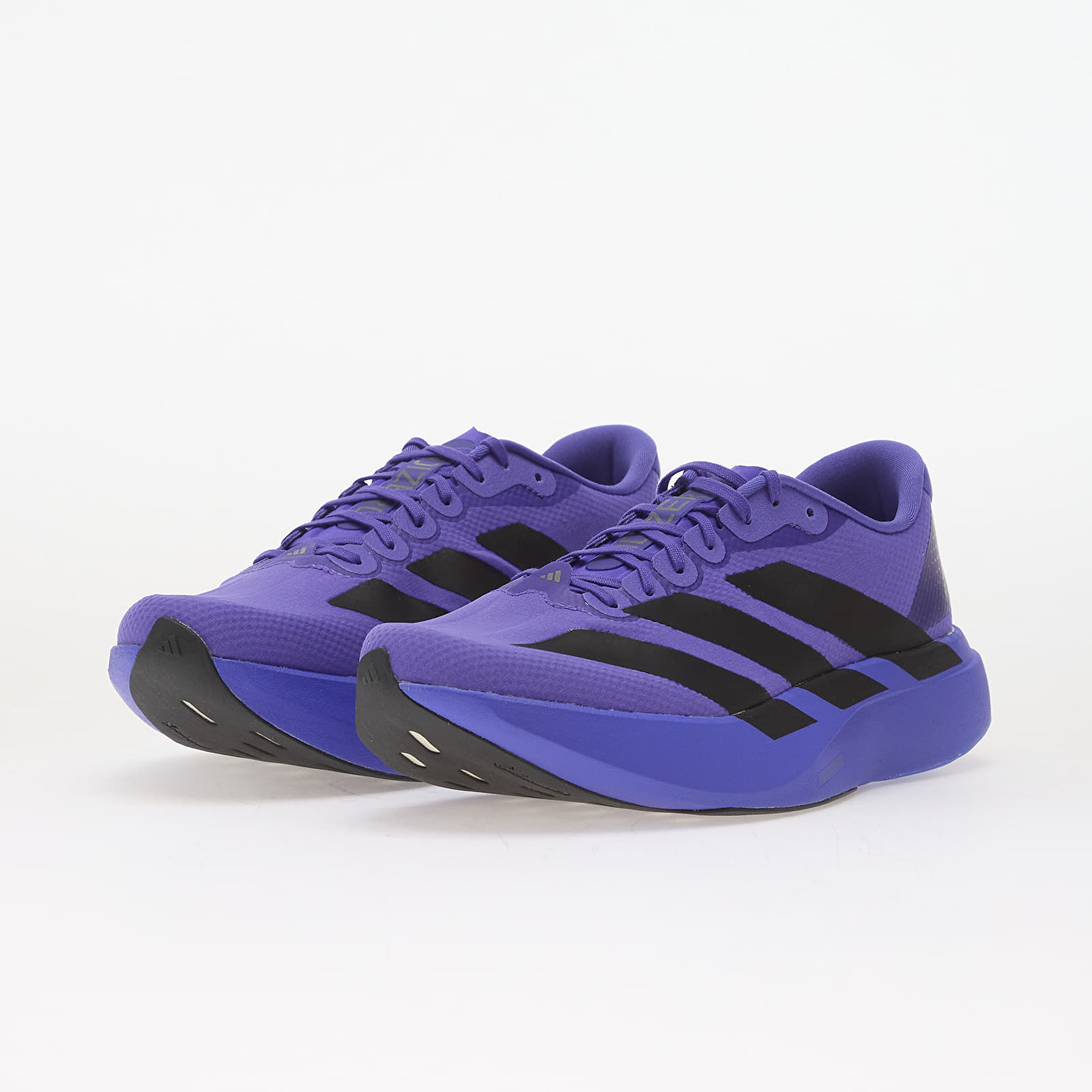 Herren Sneaker und Schuhe adidas Adizero Evo SL Woven M Solar Purple/ Core Black/ Iron Met.