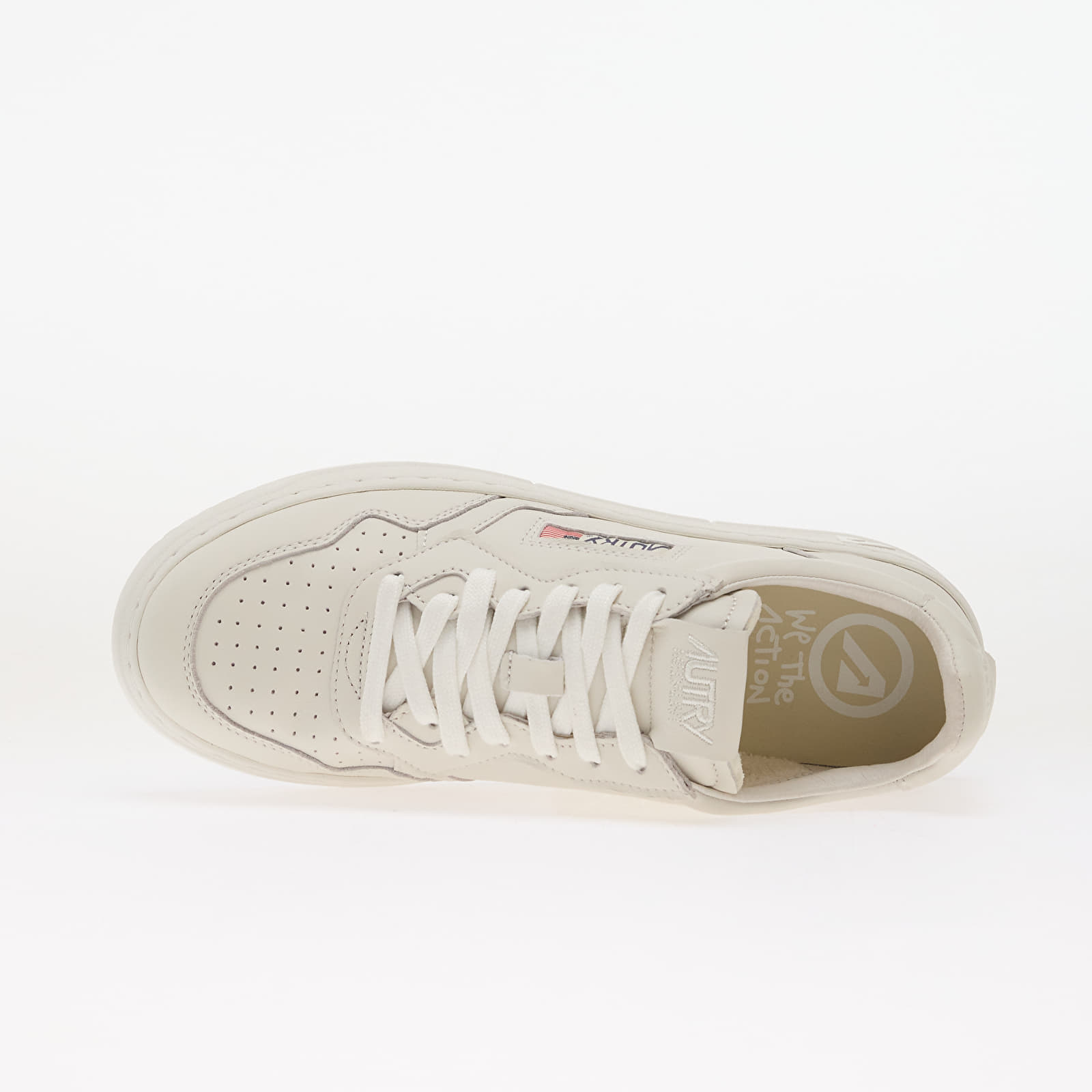 Încălțăminte și sneakerși pentru bărbați Autry Medalist Low Man White