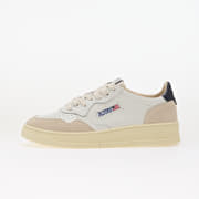Autry Medalist Low Man White/ Blue Leather