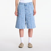 Carhartt WIP W' Snake Nixon Double Knee Short Snake Camo, Blue Bleached