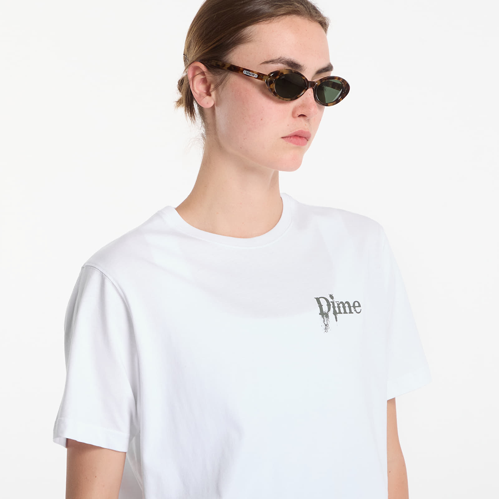 T-shirts  Dime Challenged T-Shirt UNISEX White