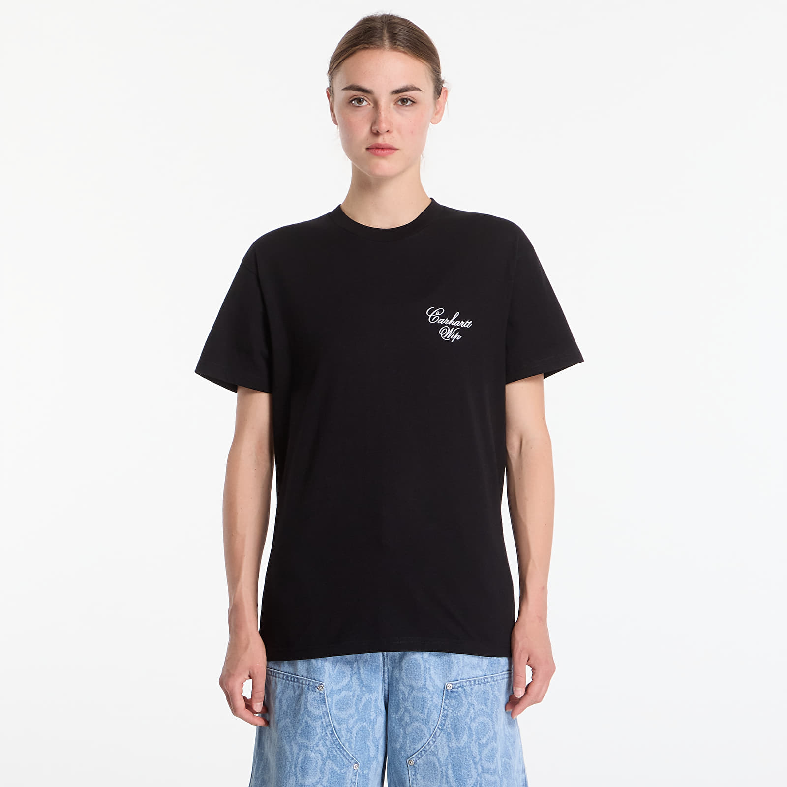 Men's T-shirts Carhartt WIP S/S Gracious T-Shirt UNISEX Black