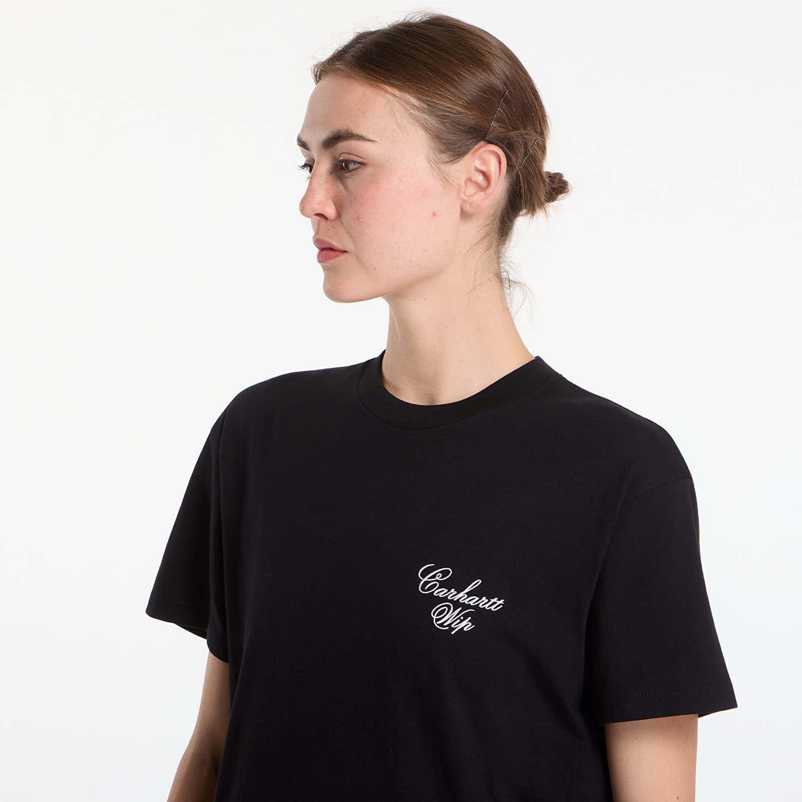 Men's T-shirts Carhartt WIP S/S Gracious T-Shirt UNISEX Black