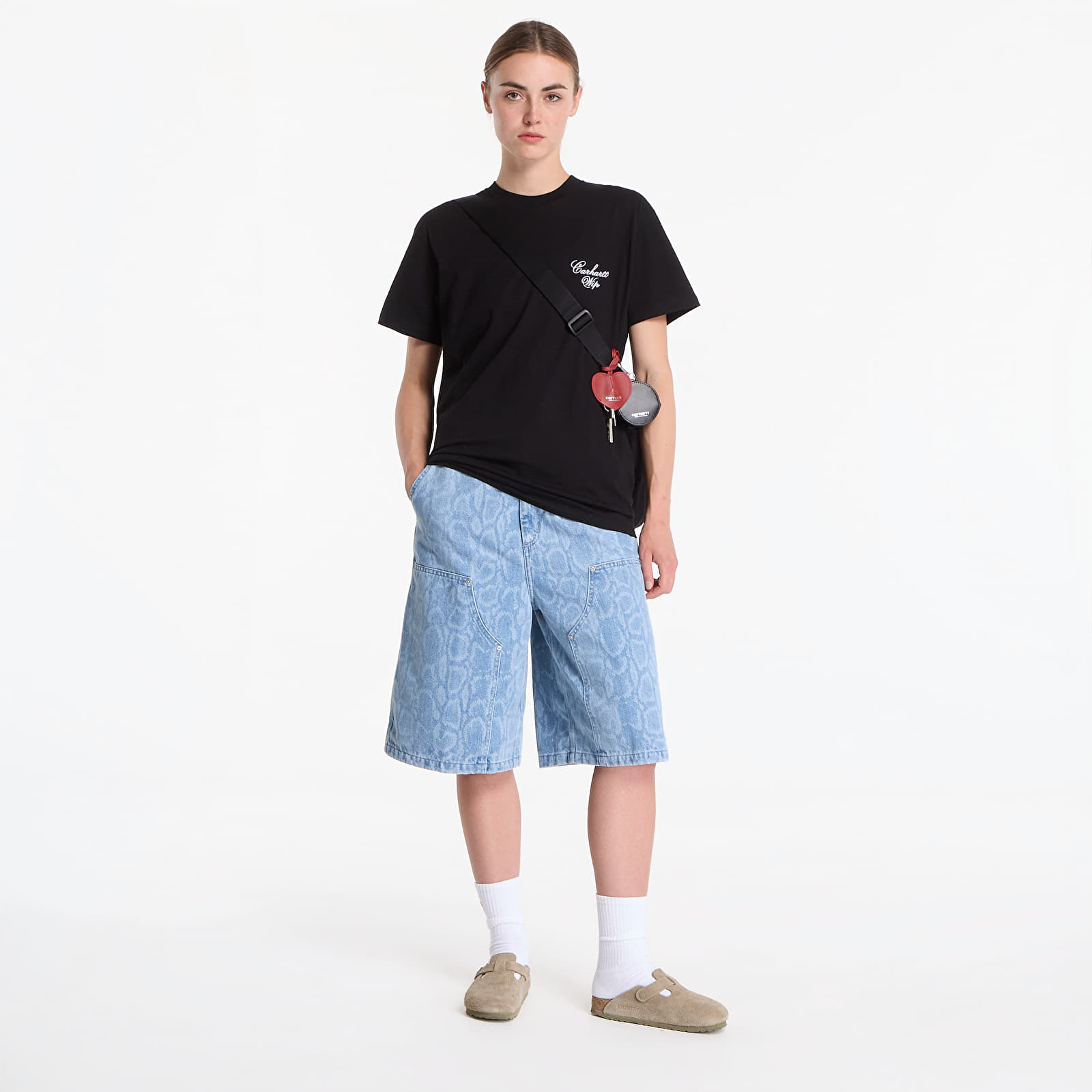 Men's T-shirts Carhartt WIP S/S Gracious T-Shirt UNISEX Black