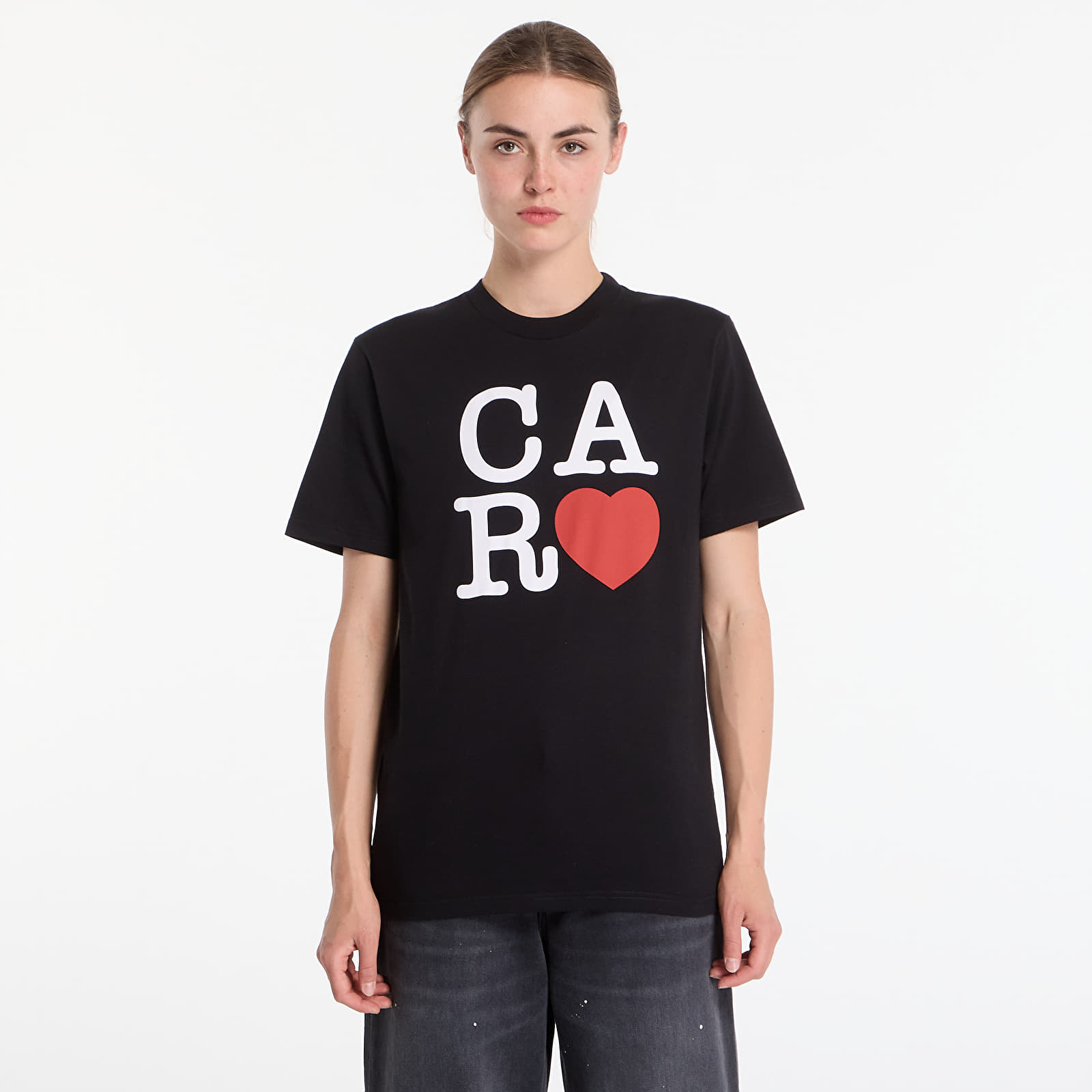 Men's T-shirts Carhartt WIP S/S I Hartt T-Shirt UNISEX Black