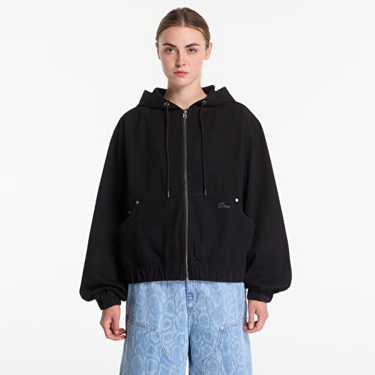 Jacke Dime Hooded Denim Jacket UNISEX Black