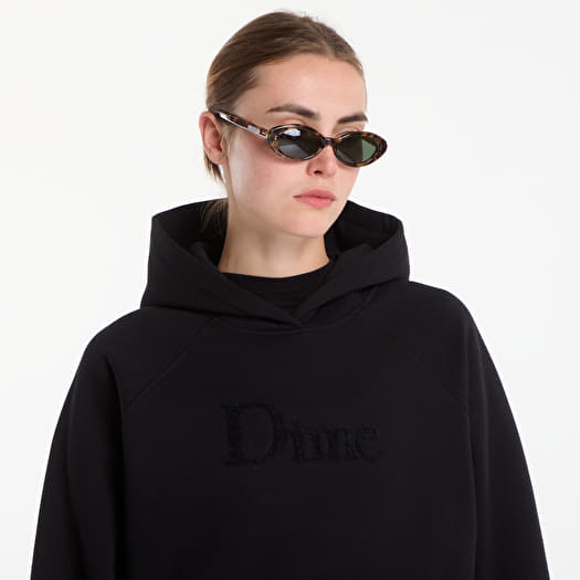 Dime Classic Logo Hoodie UNISEX Black | Footshop
