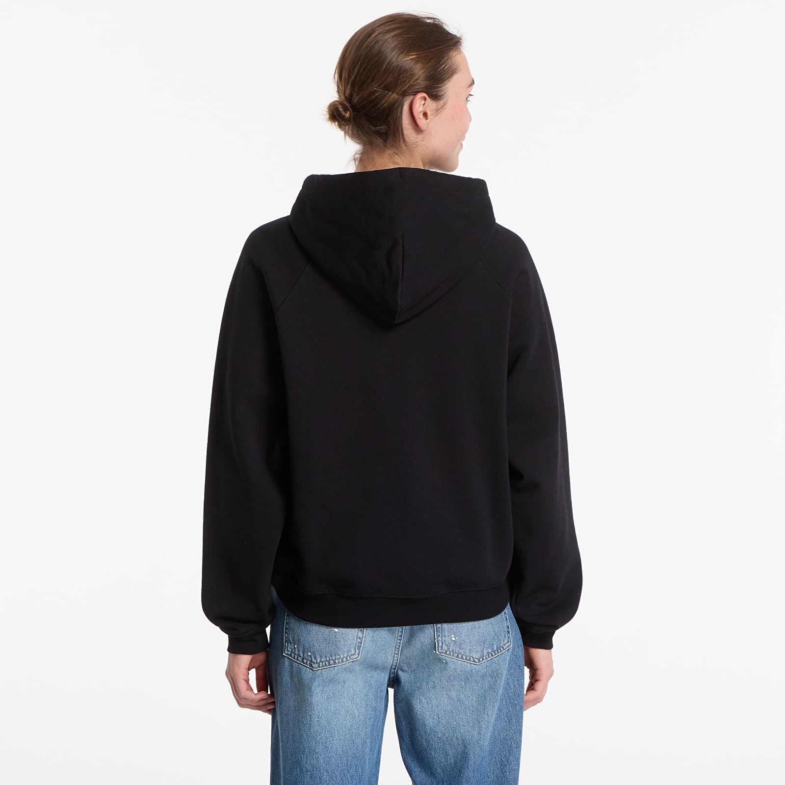 Sweatjacken und Sweatshirts Dime Classic Small Logo Zip Hoodie UNISEX Black