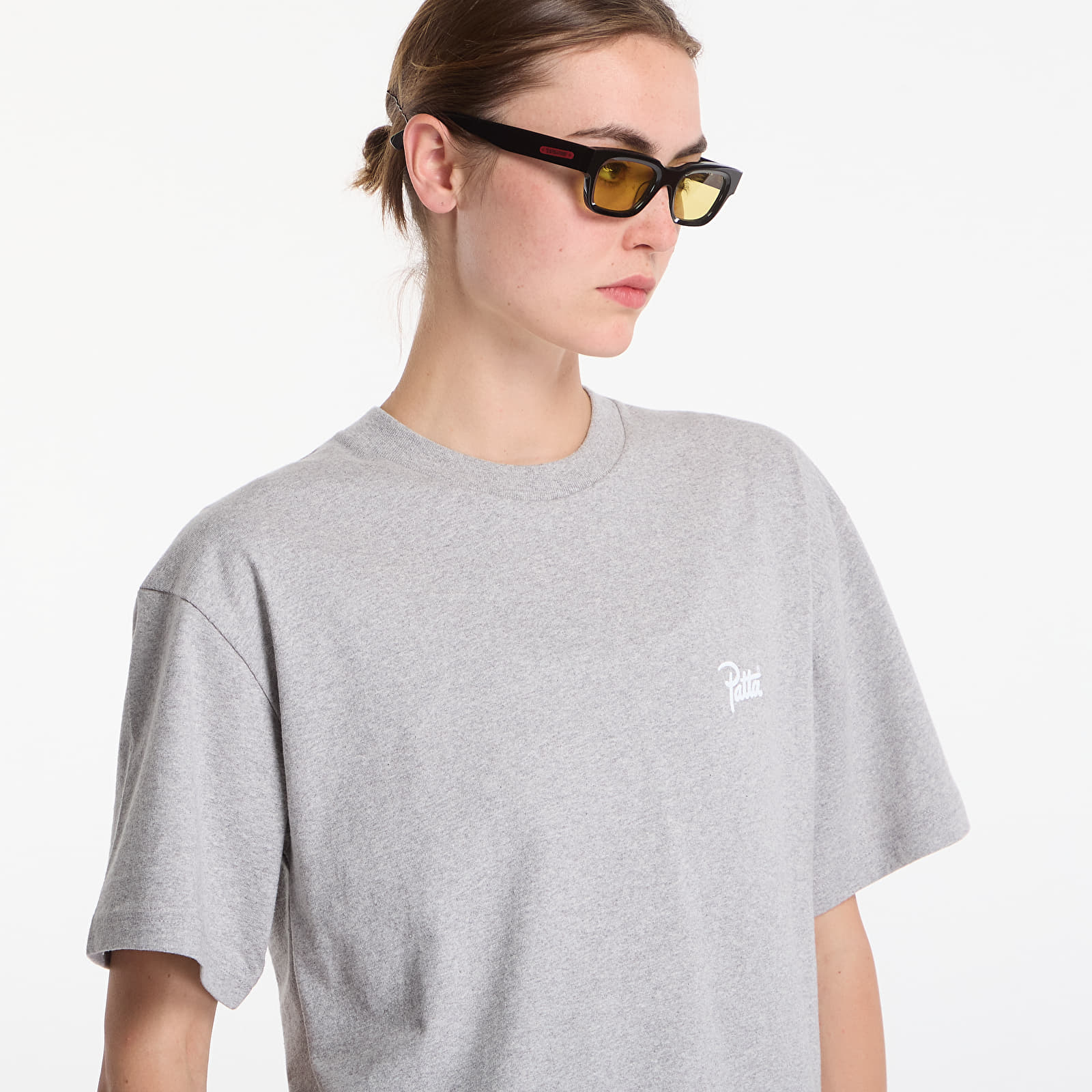 T-shirts Patta Protect Yourself T-Shirt UNISEX Melange Grey