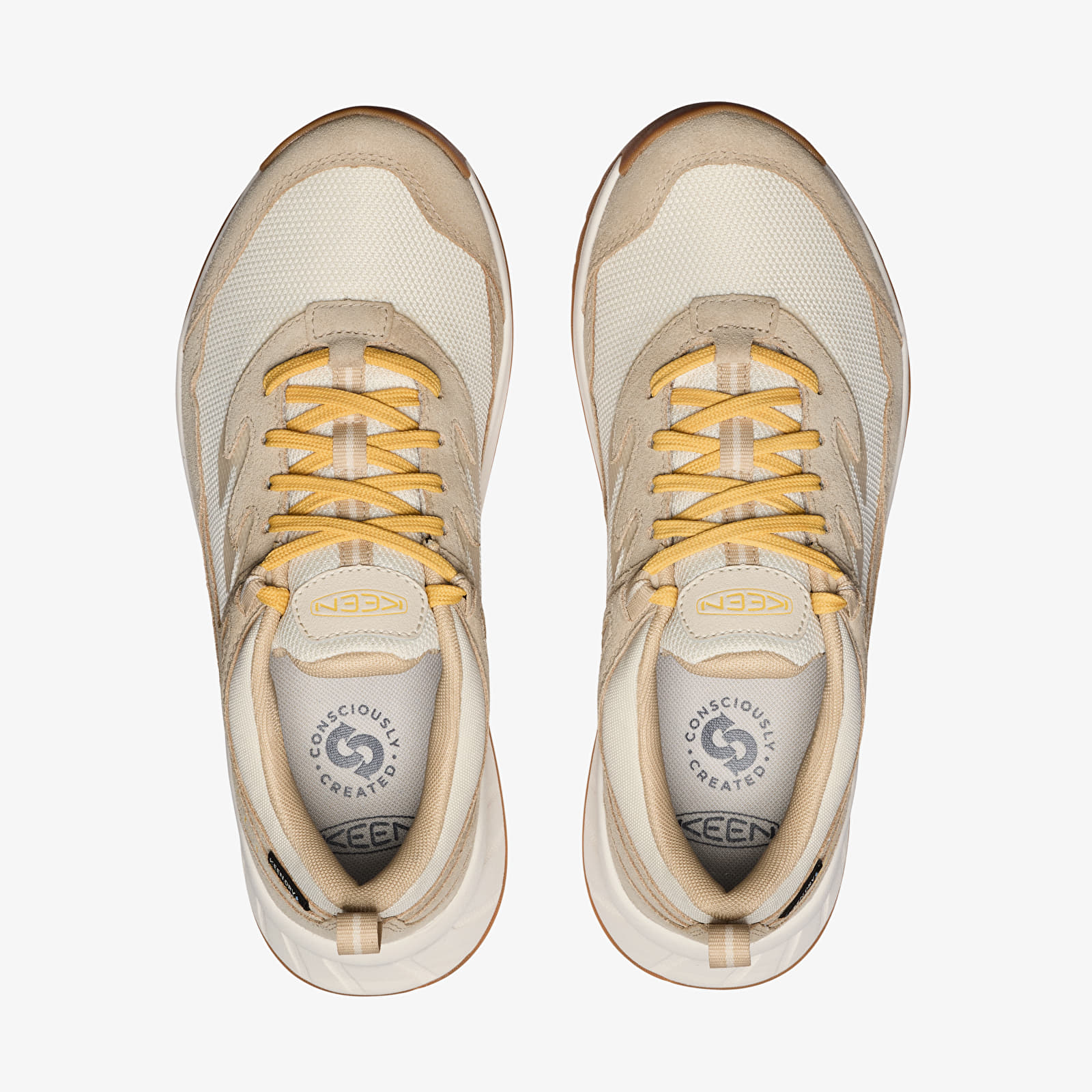 Damesschoenen KEEN Hightrail Wp Birch/ Daffodil