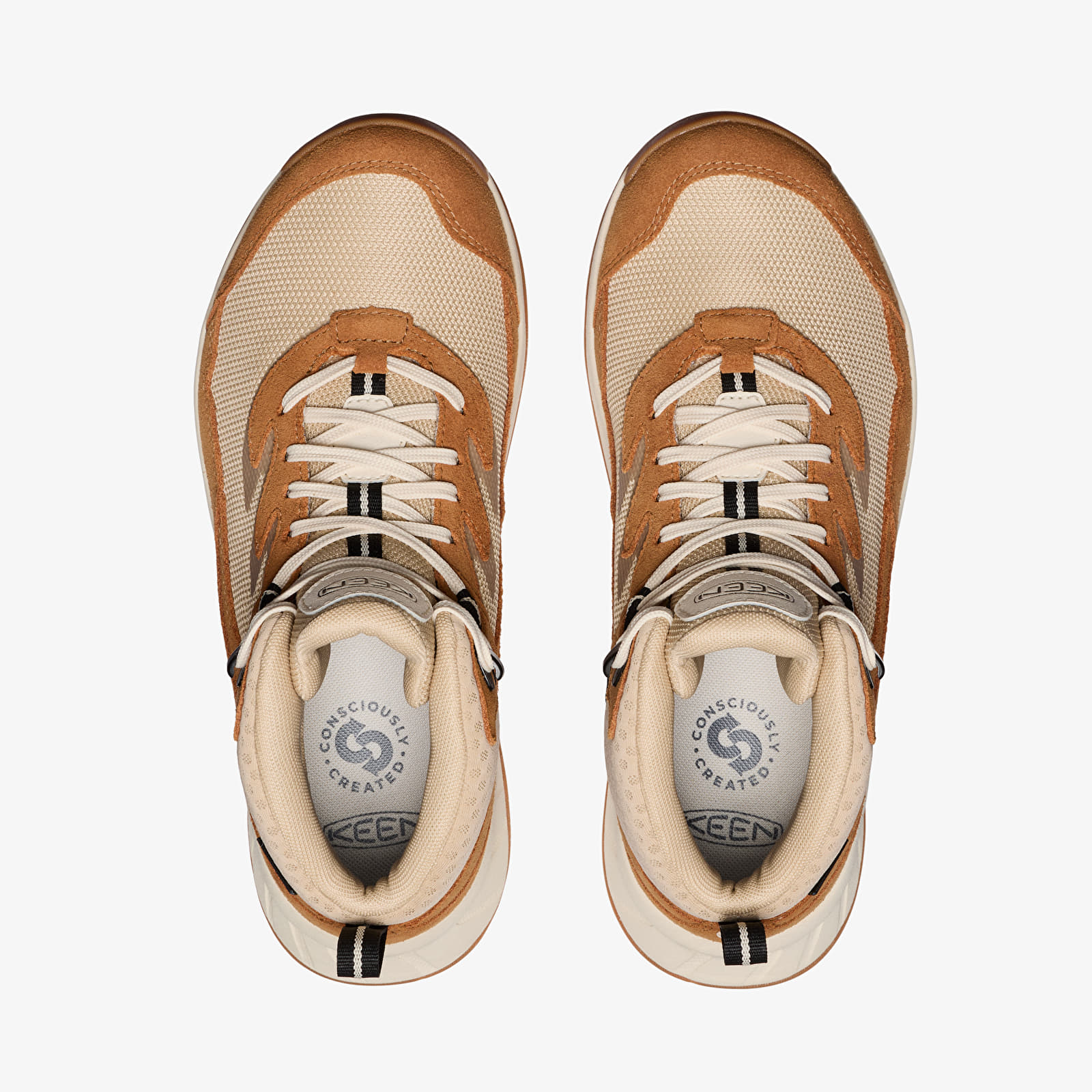 Zapatillas mujer KEEN Hightrail Mid Wp Safari/ Chipmunk