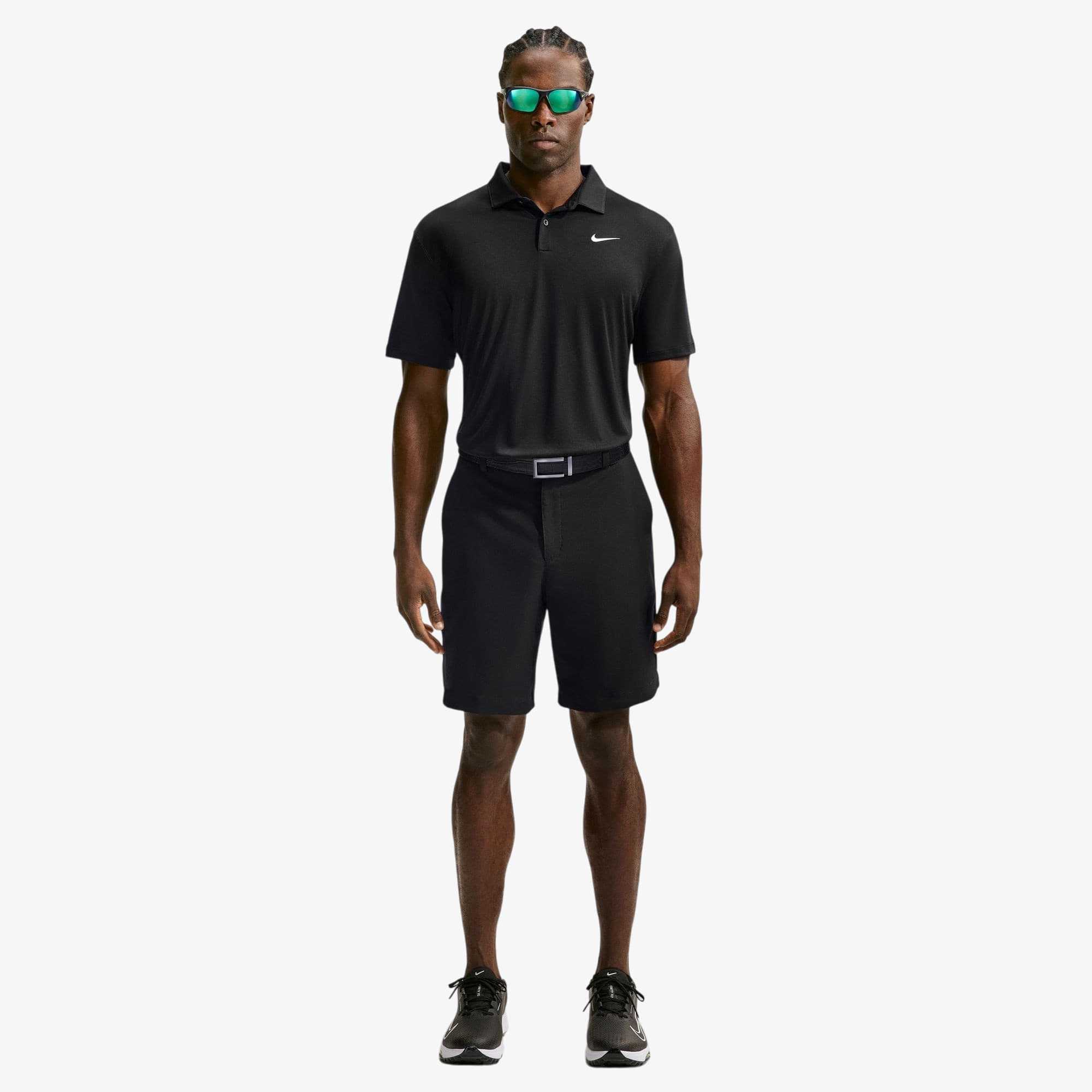 Majice Nike Approach Men's Dri-FIT Golf Polo Black/ White XS