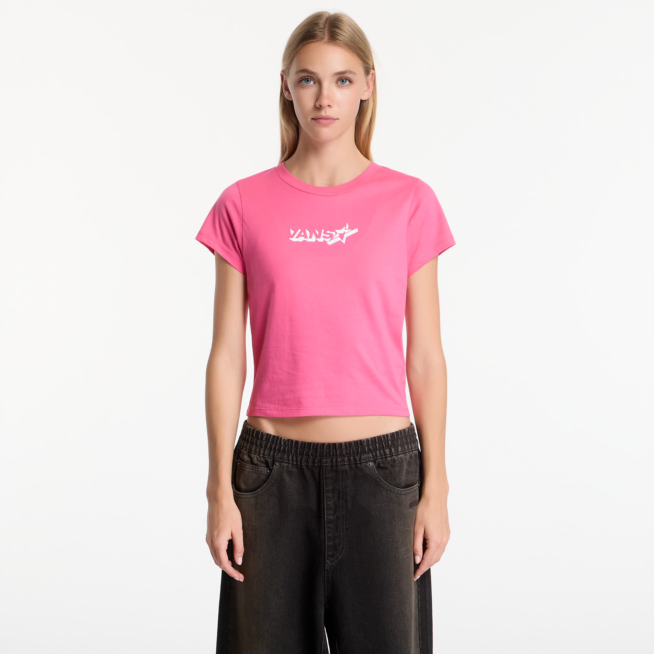 Tricou Vans Antares Ss Baby Tee Pink Velvet XS