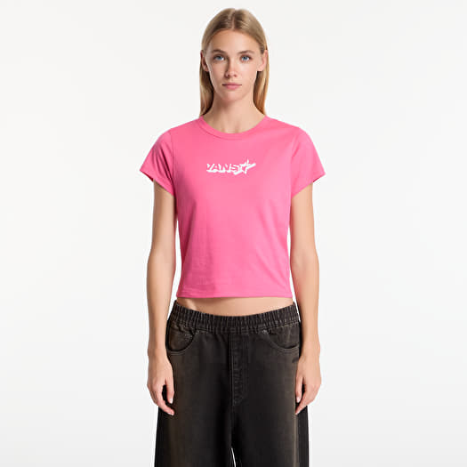 Тениска Vans Antares Ss Baby Tee Pink Velvet