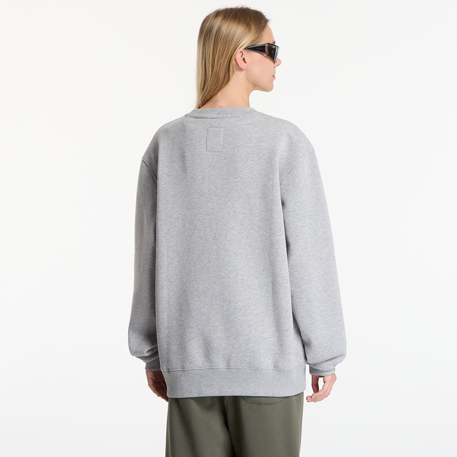 Hettegensere og sweatshirts Alpha Industries Basic Small Logo Sweatshirt Grey Heather