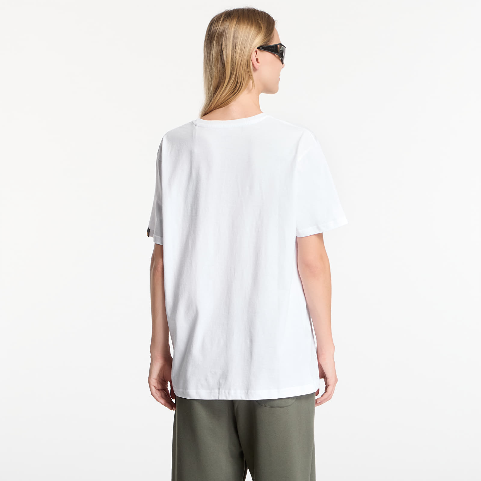 T-shirts Alpha Industries Basic T-Shirt Contrast Stitch White