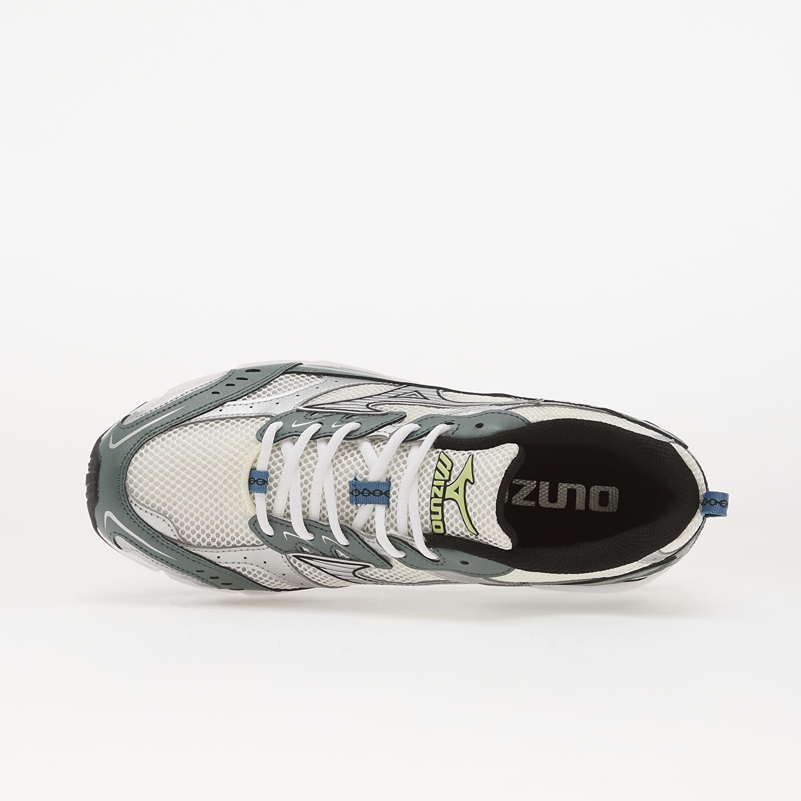 Herren Sneaker und Schuhe Mizuno MXR “SPORT” Snow White/ Silver/ Balsam Green